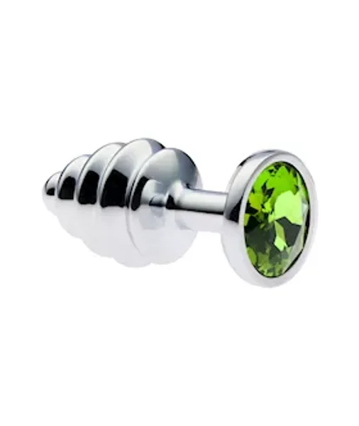 Kinki Ridged Jewelled Anal Plug — image 6 of 12