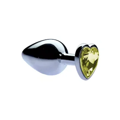 kinki jewelled heart butt plug