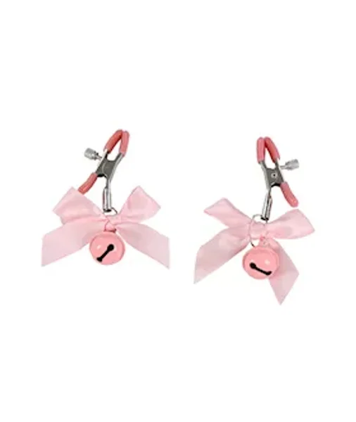 Kinki Nipple Clamps With Bow And Bell — image 3 of 4