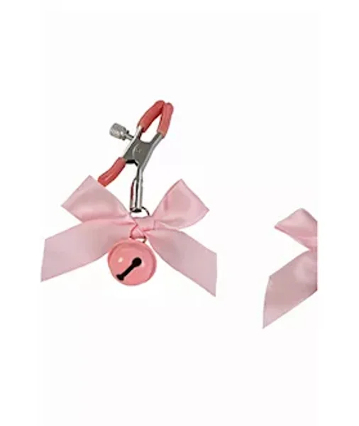 Kinki Nipple Clamps With Bow And Bell — image 4 of 4