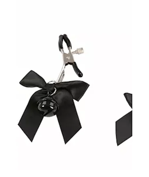 Kinki Nipple Clamps With Bow And Bell — image 2 of 4