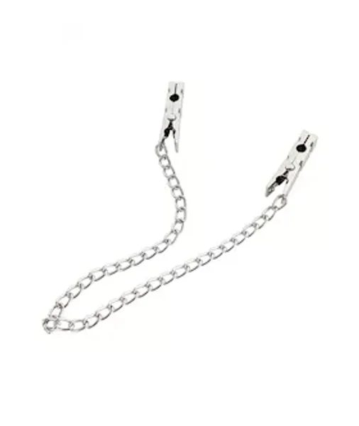 Kinki Peg Nipple Clamps With Chain — image 4 of 4