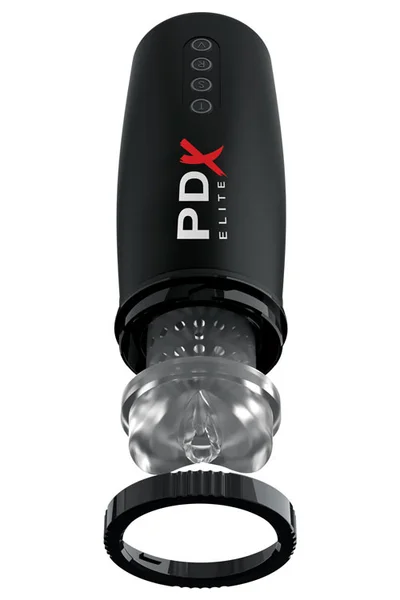 Pipedream 9" Masturbator with Vibration, Thrusting & Suction — image 9 of 10
