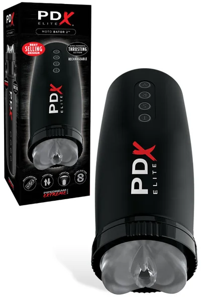 Pipedream 9" Masturbator with Vibration, Thrusting & Suction — image 6 of 10
