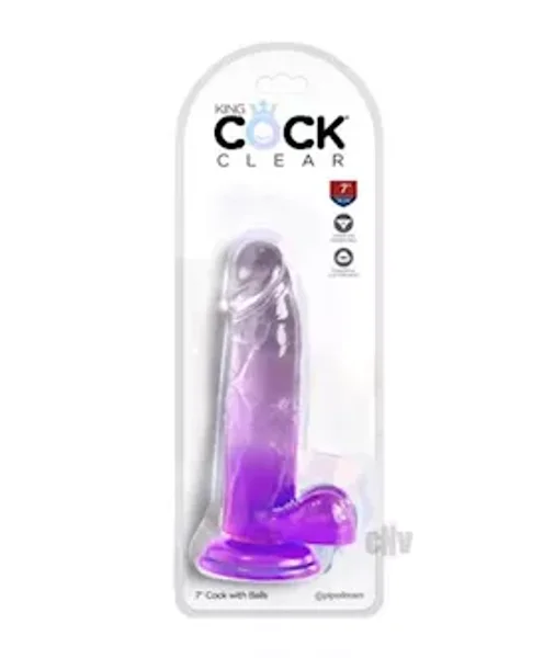 King Cock Clear W/balls — image 2 of 2