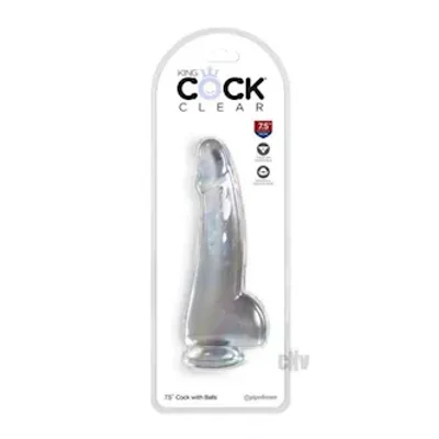 king cock clear wballs