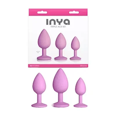 inya triple ace anal plug kit