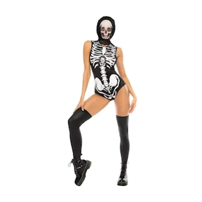 sensual skull costume