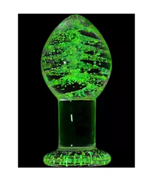 Lucent Glow In The Dark Globe Glass Butt Plug — image 7 of 25