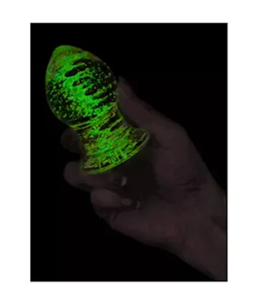Lucent Glow In The Dark Globe Glass Butt Plug — image 14 of 25