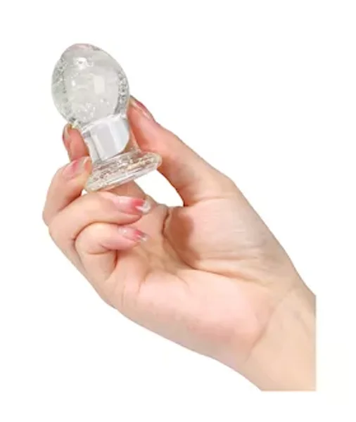 Lucent Glow In The Dark Globe Glass Butt Plug — image 25 of 25