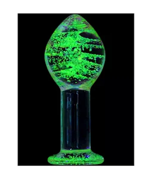 Lucent Glow In The Dark Globe Glass Butt Plug — image 17 of 25