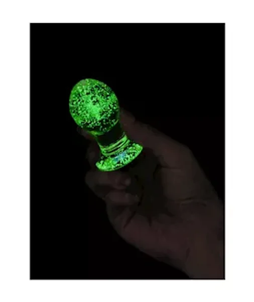 Lucent Glow In The Dark Globe Glass Butt Plug — image 24 of 25