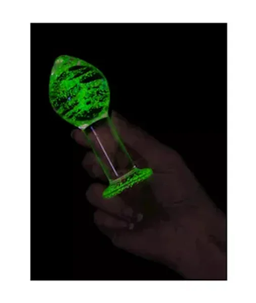 Lucent Glow In The Dark Globe Glass Butt Plug — image 19 of 25