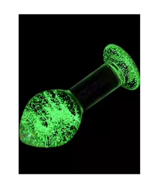 Lucent Glow In The Dark Globe Glass Butt Plug — image 18 of 25