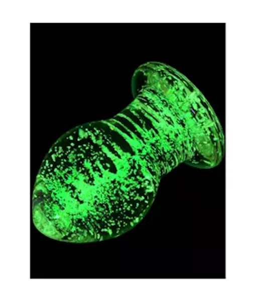 Lucent Glow In The Dark Globe Glass Butt Plug — image 13 of 25