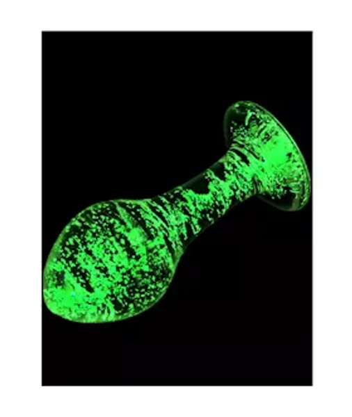 Lucent Glow In The Dark Globe Glass Butt Plug — image 3 of 25