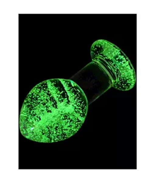 Lucent Glow In The Dark Globe Glass Butt Plug — image 8 of 25