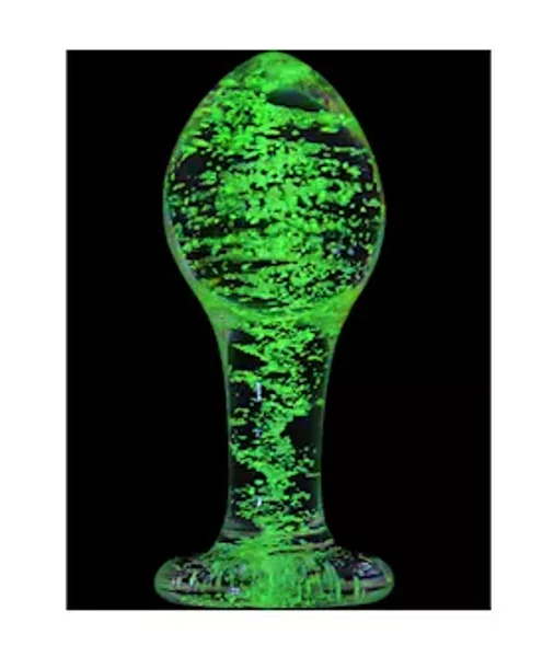 Lucent Glow In The Dark Globe Glass Butt Plug — image 2 of 25