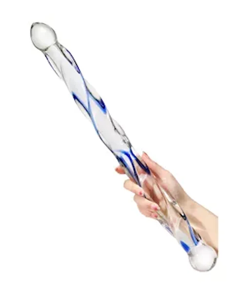 Lucent Winding Giant Glass Wand — image 4 of 4