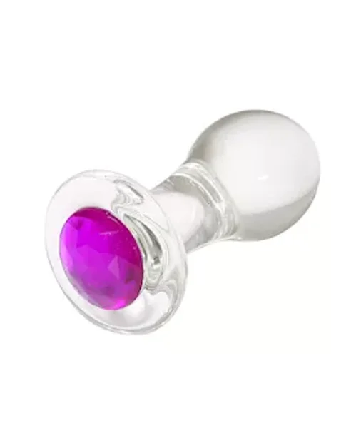 Lucent Jewelled Glass Butt Plug — image 3 of 5