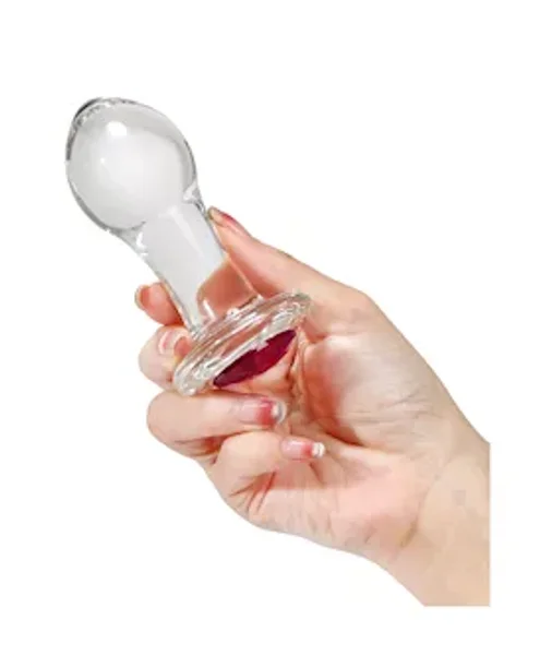 Lucent Jewelled Glass Butt Plug — image 5 of 5