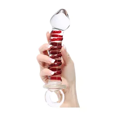 lucent ravishing glass dildo