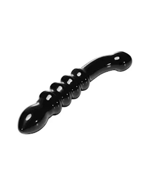 Lucent Ribbed Glass Wand — image 3 of 5