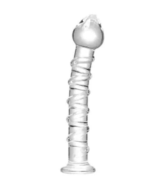 Lucent Winding Glass Dildo — image 7 of 10