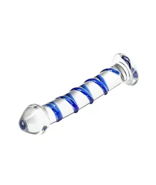 Lucent Winding Glass Dildo — image 3 of 10