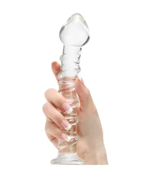 Lucent Winding Glass Dildo — image 6 of 10
