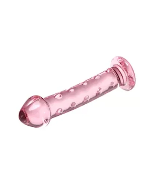 Lucent Spotted Glass Dildo — image 3 of 5