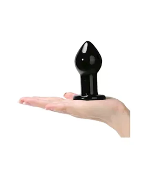 Lucent Midnight Glass Butt Plug — image 5 of 5
