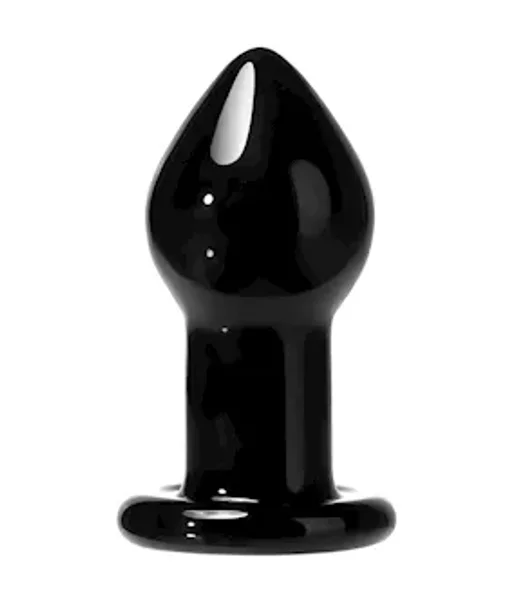Lucent Midnight Glass Butt Plug — image 2 of 5