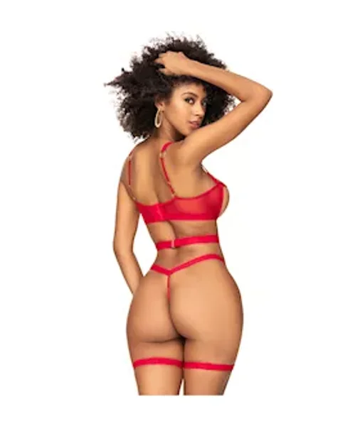 Delilah Strappy Underwire Bodysuit — image 2 of 4