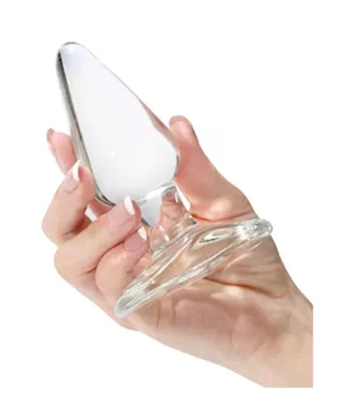 Lucent Flat Base Glass Butt Plug — image 4 of 5