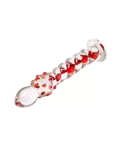 Lucent Entwined Glass Dildo — image 3 of 4