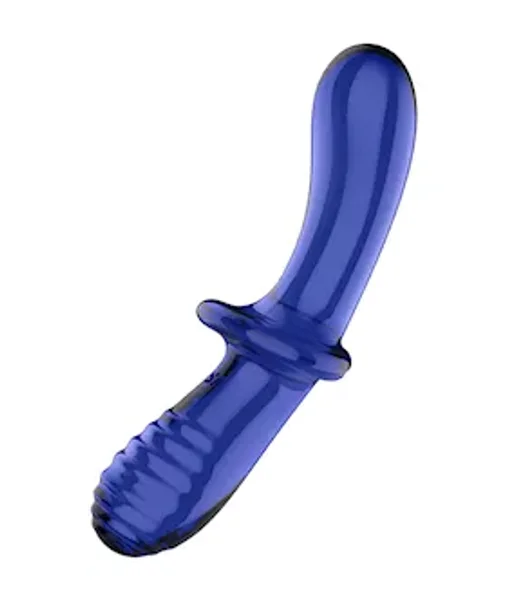 Satisfyer Double Crystal Glass Dildo — image 2 of 2