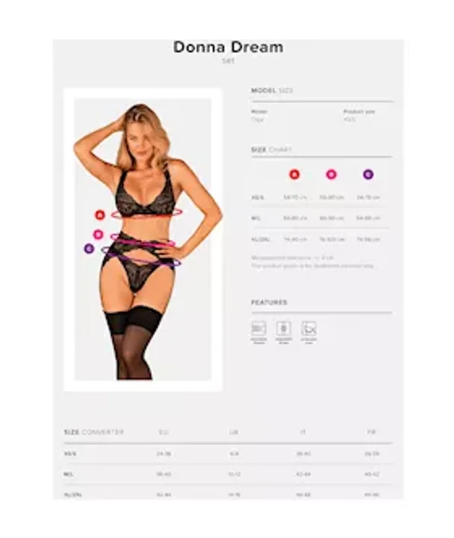 Obsessive Donna Dream Three Piece Set — image 5 of 5