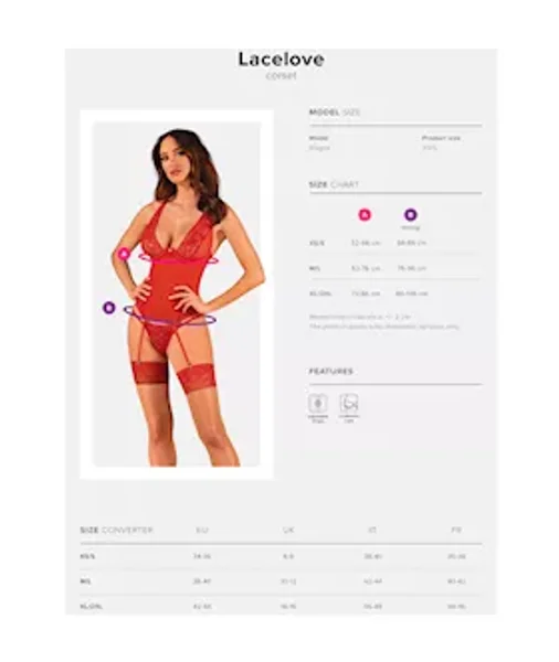 Obsessive Lacelove Corset — image 5 of 5