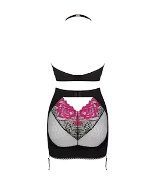 Obsessive Rosenty Teddy Top & Skirt — image 4 of 5
