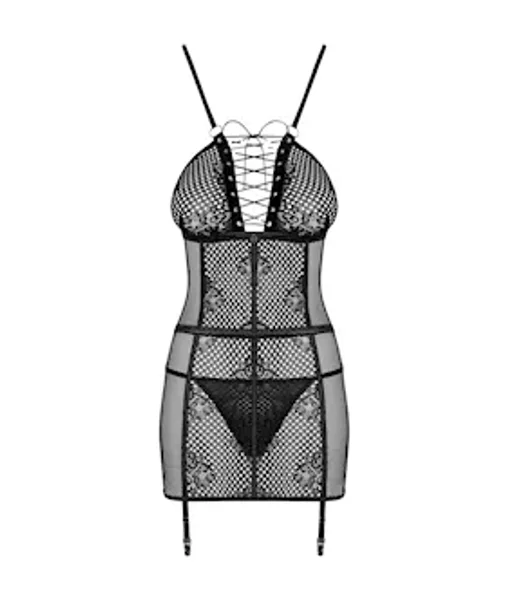 Obsessive Basitta Chemise & Thong — image 3 of 5