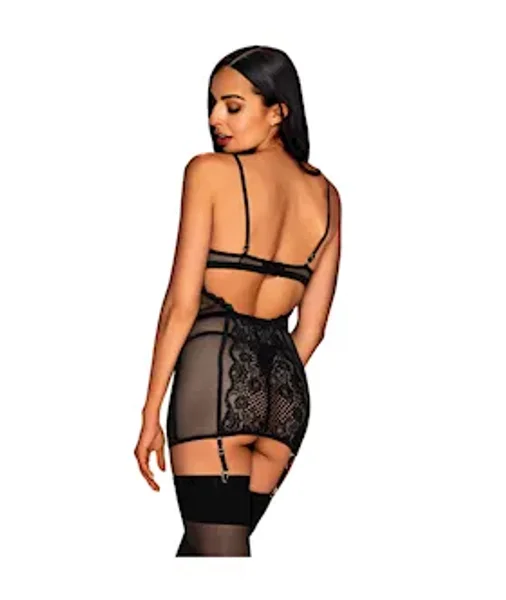 Obsessive Basitta Chemise & Thong — image 2 of 5