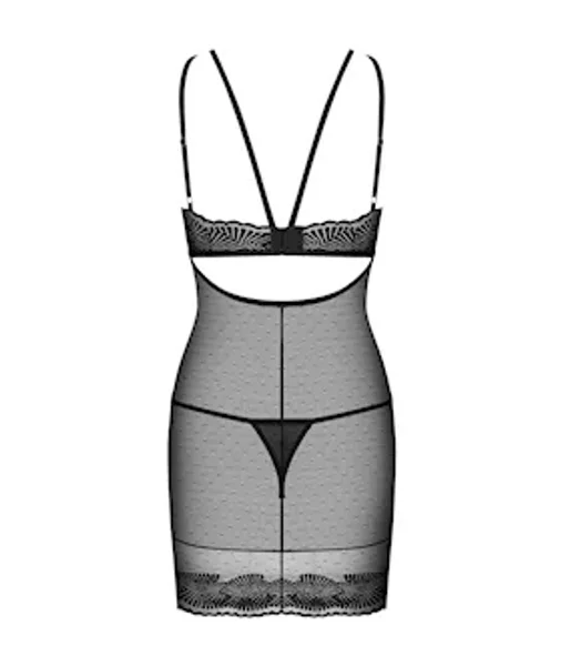 Obsessive Allastia Chemise & Thong — image 4 of 5