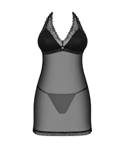 Obsessive Medilla Chemise & Thong — image 3 of 5