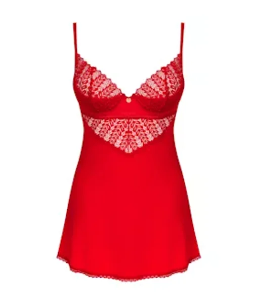 Obsessive Ingridia Chemise & Thong — image 3 of 5