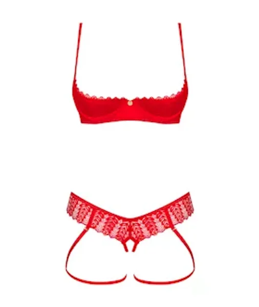 Obsessive Ingridia Bikini Crotchless Set — image 3 of 5