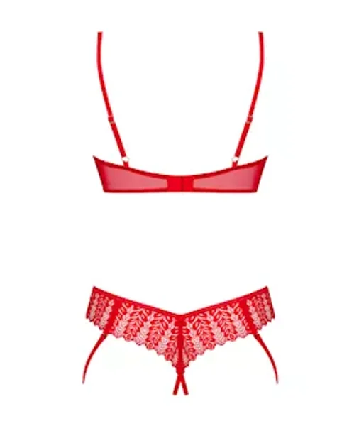 Obsessive Ingridia Bikini Crotchless Set — image 4 of 5