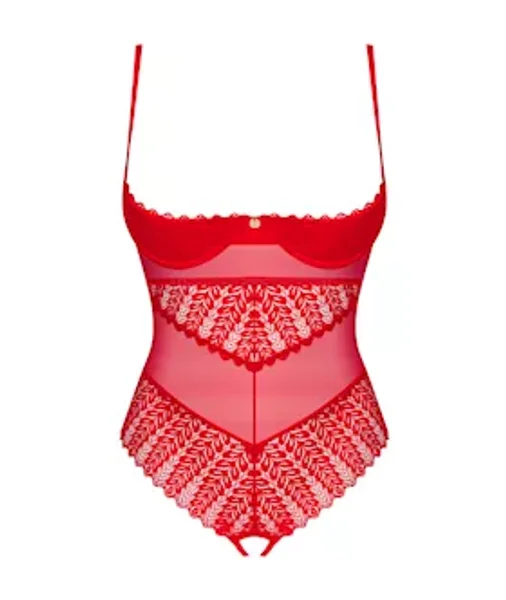 Obsessive Ingridia Crotchless Teddy — image 3 of 5
