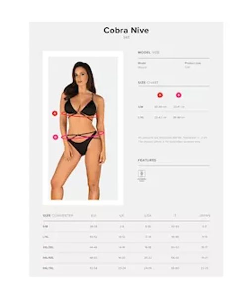 Obsessive Cobra Nive Bikini Set — image 5 of 5